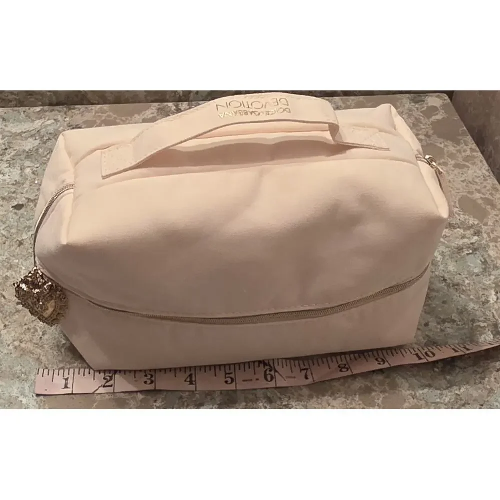 Dolce & Gabbana Devotion Sacred Heart Toiletry Make-up Bag Pouch EUC